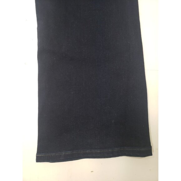 Levi Strauss & Co 529 Curvy Bootcut Dark Wash Jeans Size 12 Pre Owned - Picture 7 of 10